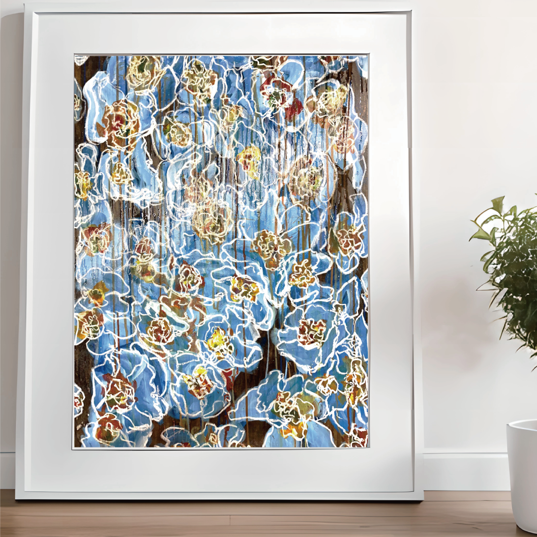 파란잎에 노란 봉오리 - 쿠로하