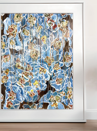 파란잎에 노란 봉오리 - 쿠로하